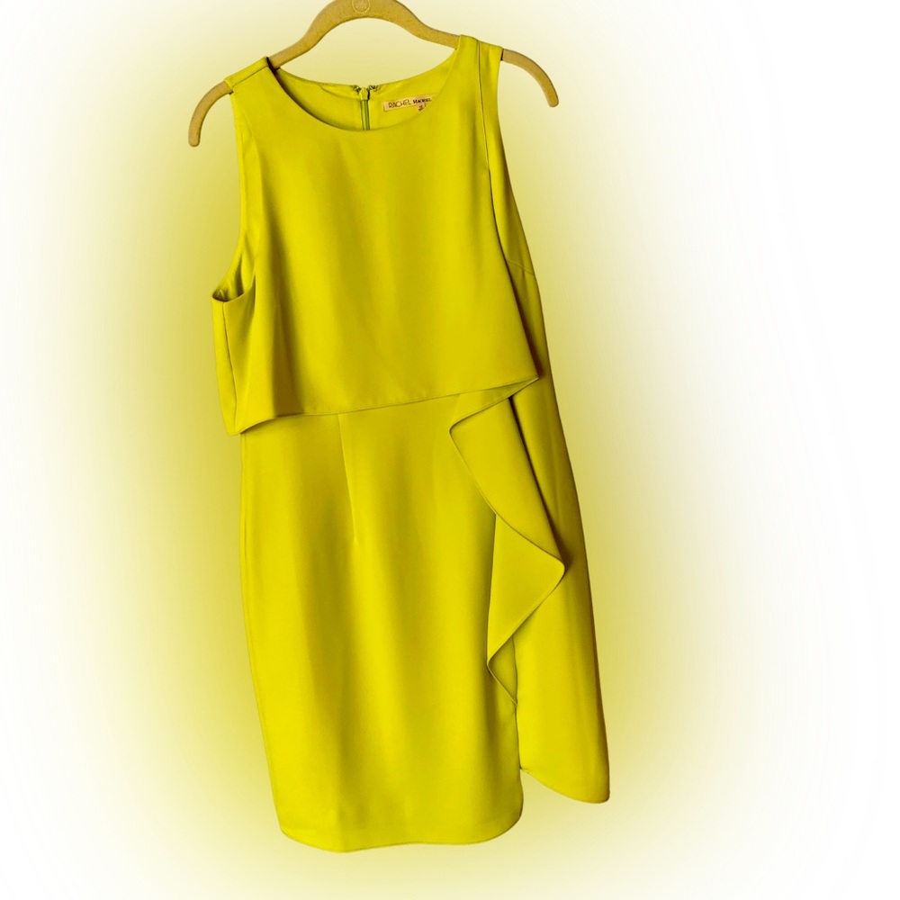 Rachel by Rachel Roy dress. Pale Lime color. Size 10.